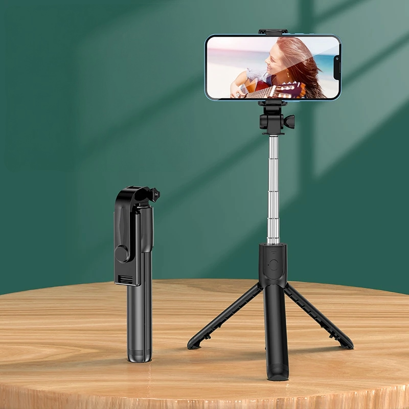 Hongdak F210 - Trípode y Selfie Stick Bluetooth