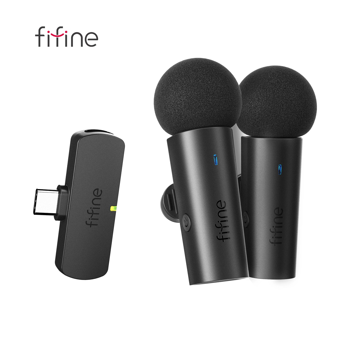 FIFINE M8 - Micrófono larga duración