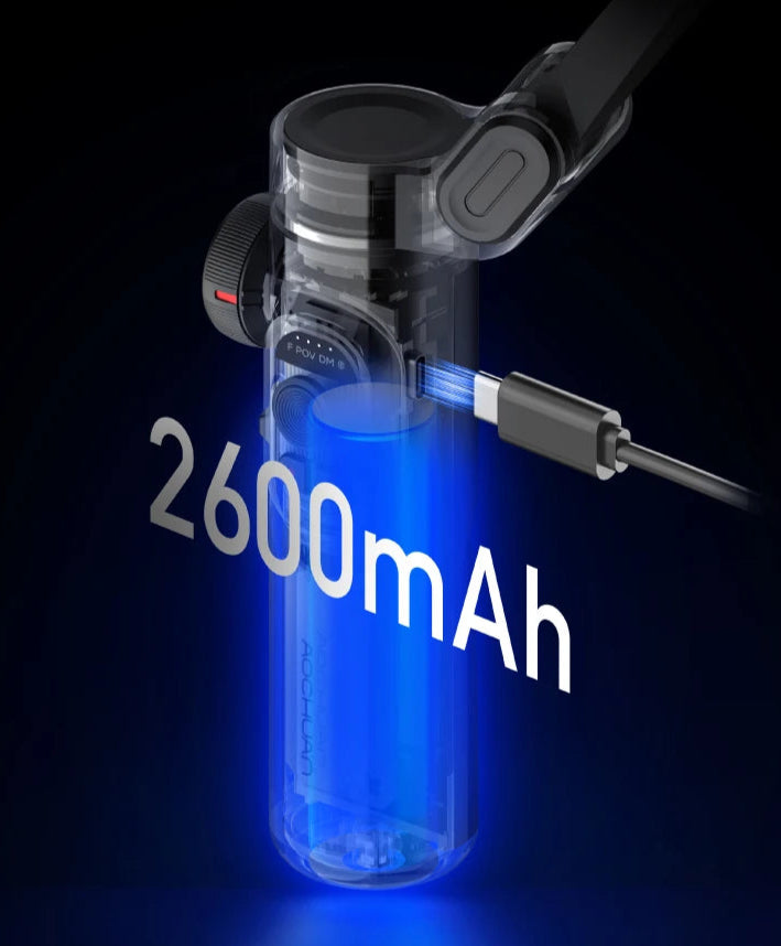 AOCHUAN Smart XE - Estabilizador de 3 ejes con rueda de enfoque