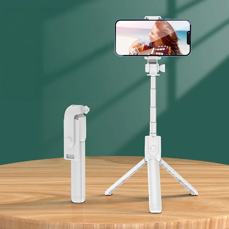 Hongdak F210 - Trípode y Selfie Stick Bluetooth
