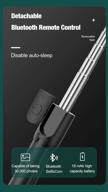 Hongdak F210 - Trípode y Selfie Stick Bluetooth