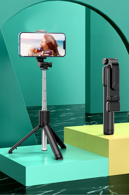 Hongdak F210 - Trípode y Selfie Stick Bluetooth